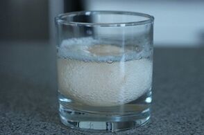 Ointment with apple cider vinegar to treat mushrooms